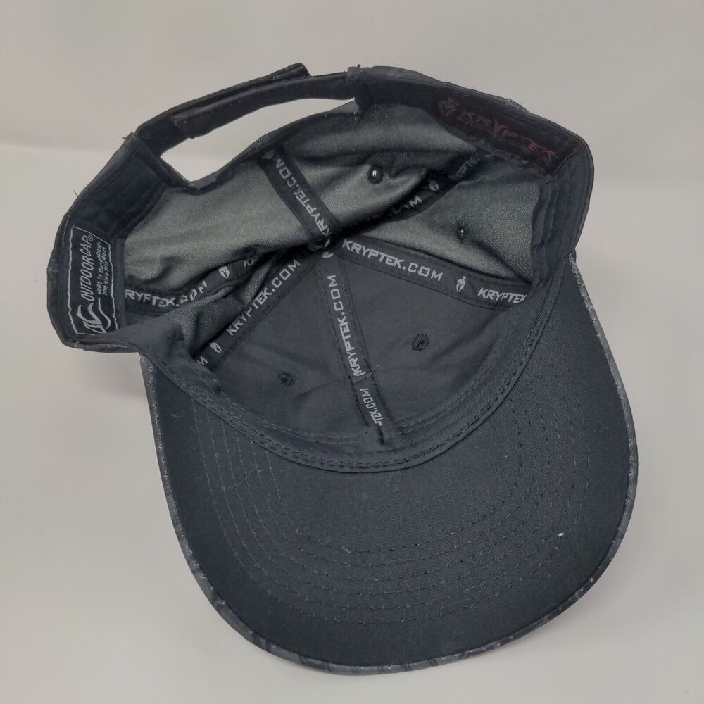 Kryptek Patch Strapback Hat Gray Osfm Adjustable … - image 7